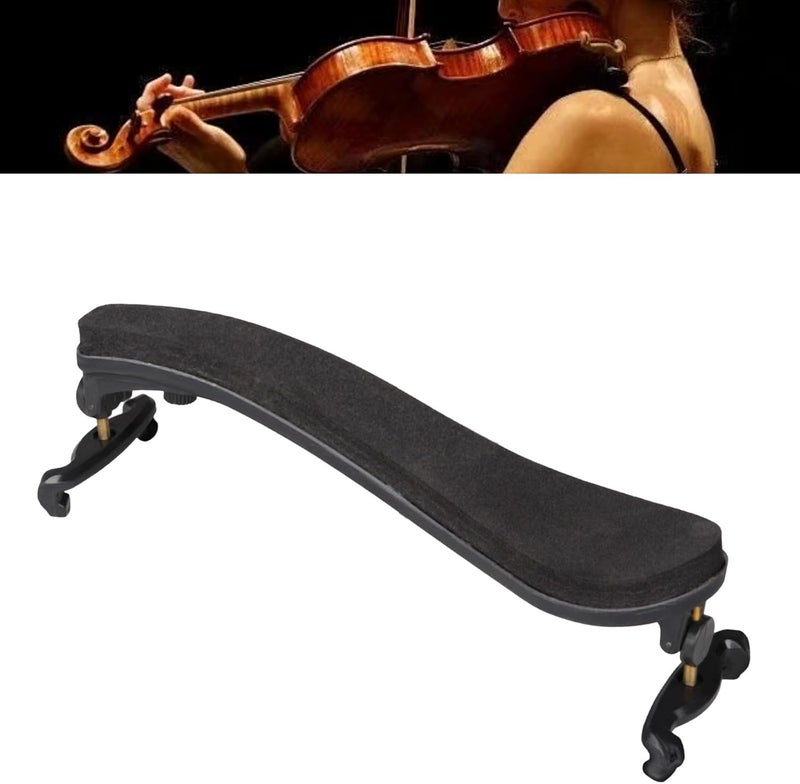 JV JO&VIN Violin Shoulder Rest for 1/2 Size, Collapsible and Height Adjustable Feet, Universal Type Parts Soft Easy to use, High Strength Sponge, Easy use for Kids Beginners - Image 1